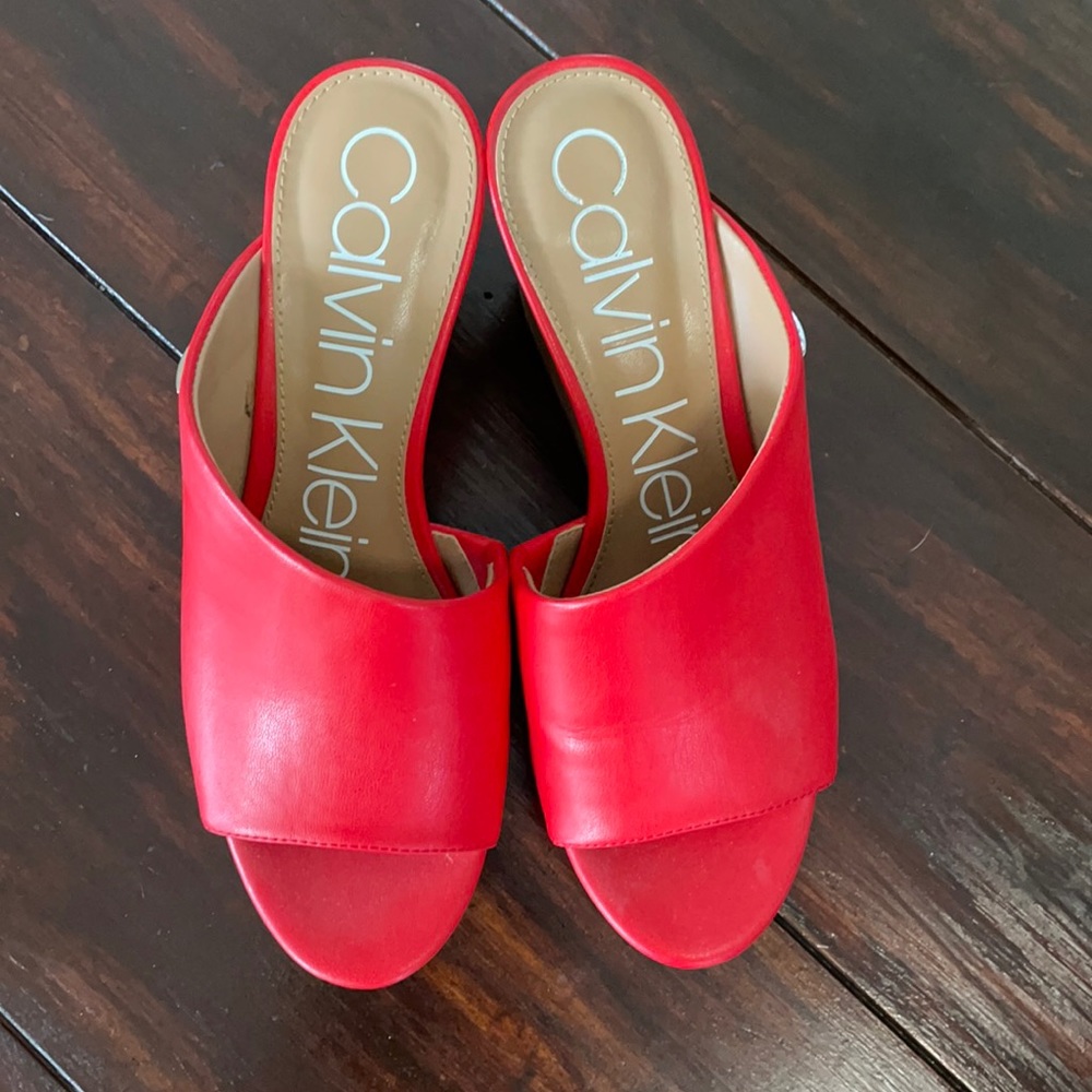 Calvin Klein heels worn once - Picture 2 of 4